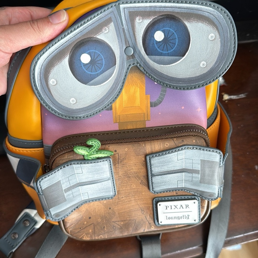 NWT* Pixar WALL•E Loungefly Mini Backpack & Matching Wallet!!!!